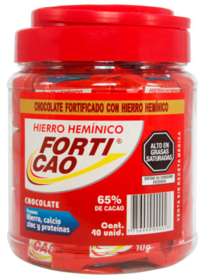 Forticao Polvo 80g choco completo