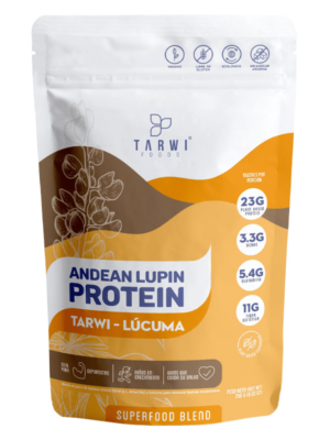 Tarwi proteína lucuma