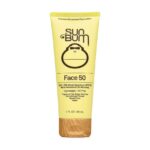 Protector Solar Sun Bum SPF 50 Clear Face Sunscreen Lotion